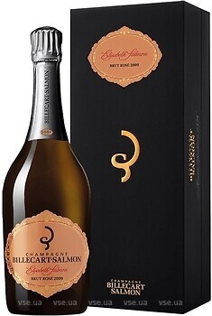 Фото Billecart Salmon Cuvee Elisabeth Salmon Rose 2009 Brut рожеве брют 0.75 л в упаковці