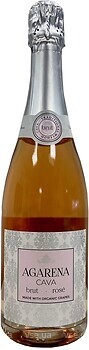 Фото Agarena Cava Brut Rose рожеве брют 0.75 л