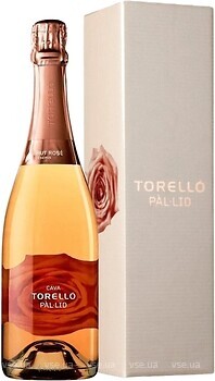 Фото Torello Pal-Lid Rose Brut Reserva 2021 рожеве брют 0.75 л в подарунковій упаковці