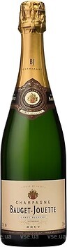 Фото Champagne Bauget-Jouette Carte Blanche Brut біле брют 0.75 л