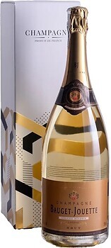 Фото Champagne Bauget-Jouette Grande Reserve Brut біле брют 1.5 л в подарунковій упаковці