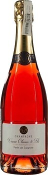 Фото Champagne Veuve Olivier & Fils Perle De Saignee Brut рожеве сухе 0.75 л