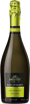 Фото Moinet Blanc de Blancs біле екстра-сухе 0.75 л