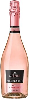 Фото Moinet Prosecco Rose DOC рожеве екстра-сухе 0.75 л