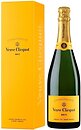 Фото Veuve Clicquot Brut Carte Jaune біле брют 0.75 л в подарунковій упаковці