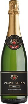 Фото Veuve Alban Blanc de Blancs Brut біле брют 0.75 л