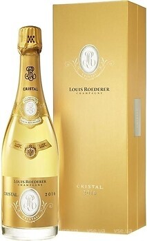 Фото Louis Roederer Cristal Vintage 2016 біле брют 0.75 л в упаковці