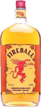 Фото Fireball Cinnamon Whisky 33% 1 л