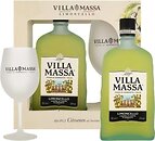 Фото Villa Massa Crema di Limoncello 17% 0.7 л в упаковці + келих