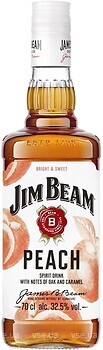 Фото Jim Beam Peach 32.5% 0.7 л