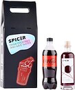 Фото Spicer Cherry 20% 0.5 л + Coca-Cola 0.75 л в подарунковій упаковці