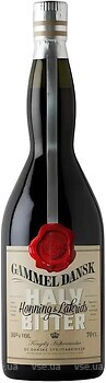 Фото Gammel Dansk Halvbitter Honning & Lakrids 30% 0.7 л