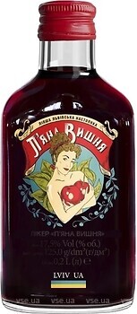 Фото П'яна Вишня Настойка 17.5% 0.2 л