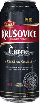 Фото Krusovice Cerne 3.8% з/б 0.5 л