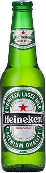 Фото Heineken Світле 5% 0.33 л