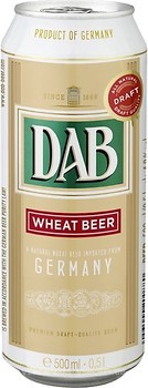 Фото DAB Wheat Beer 5% з/б 0.5 л