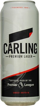 Фото Carling Світле 4% з/б 0.5 л