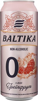 Фото Балтика №0 Безалкогольне Грейпфрут 0.5% з/б 0.5 л