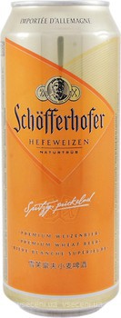 Фото Schofferhofer Hefeweizen 5% ж/б 0.5 л