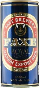 Фото Faxe Royal Export 5.6% з/б 1 л