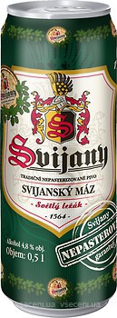 Фото Svijany Svijansky Maz 4.8% ж/б 0.5 л