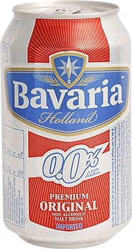 Фото Bavaria Original 0.0% з/б 0.33 л