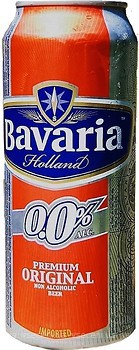 Фото Bavaria Original 0.0% з/б 0.5 л