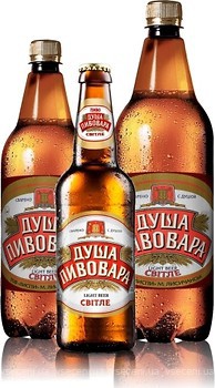 Фото Душа Пивовара Світле 3.7% 1 л