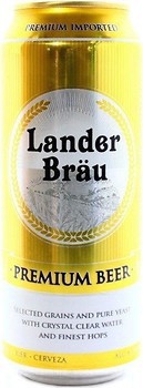 Фото Lander Brau Premium 4.9% ж/б 0.5 л
