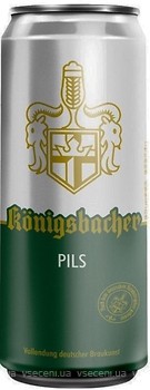 Фото Konigsbacher Pils 4.6% з/б 0.5 л