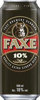 Фото Faxe Extra Strong 10% з/б 0.5 л
