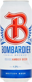 Фото Bombardier Amber Beer 4.3% з/б 0.5 л