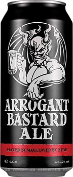 Фото Stone Brewing Arrogant Bastard Ale 7.2% з/б 0.473 л