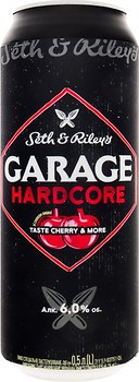 Фото Seth & Riley's Garage Hardcore Taste Cherry & More 6% з/б 0.5 л