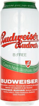Фото Budweiser Budvar B:Free 0.5% з/б 0.5 л