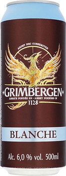 Фото Grimbergen Blanche 6% з/б 0.5 л