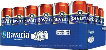 Фото Bavaria Original 0.0% з/б 24x0.5 л