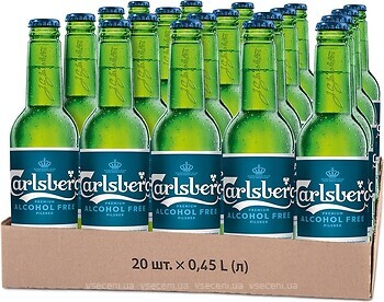 Фото Carlsberg Non Alcoholic 0% 20x0.45 л