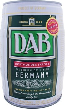 Фото DAB Dortmunder Export 5% 5 л