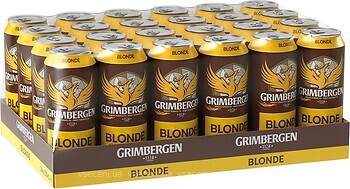 Фото Grimbergen Blonde 6.7% ж/б 24x0.5 л