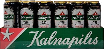 Фото Kalnapilis Magnum Apyniais 7.30 7.3% ж/б 24x0.568 л