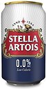 Фото Stella Artois Безалкогольне 0.0% ж/б 24x0.33 л