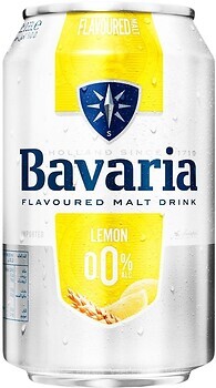 Фото Bavaria Lemon Malt 0.0% з/б 0.33 л
