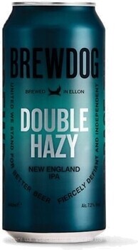 Фото BrewDog Double Hazy 7.2% з/б 0.44 л