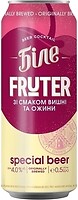 Фото Чернігівське Біле Fruter зі смаком вишні та ожини 4% з/б 0.5 л