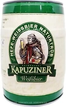 Фото Kapuziner Hefe-Weissbier Naturtrub 5.4% 5 л
