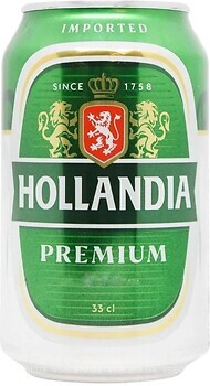 Фото Hollandia Premium 4.7% ж/б 0.33 л