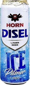 Фото Horn Disel Ice Pilsner 4.7% ж/б 0.568 л