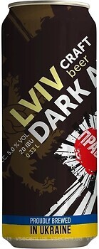 Фото Правда Lviv Dark Ale 5.2% ж/б 0.33 л