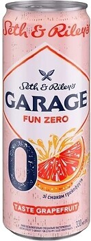 Фото Seth & Riley's Garage Fun Zero Grapefruit 0.5% ж/б 0.33 л